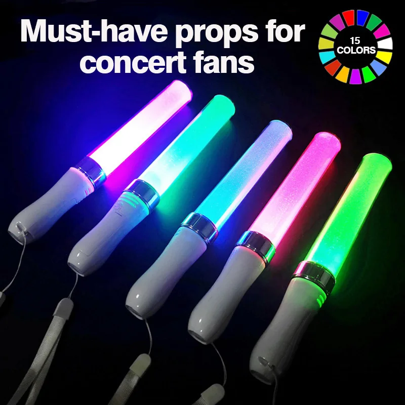 Bastone Luminoso LED Da Concerto Con 15 Colori – Per Feste, Rave, Matrimoni, Compleanni E Capodanno - 2