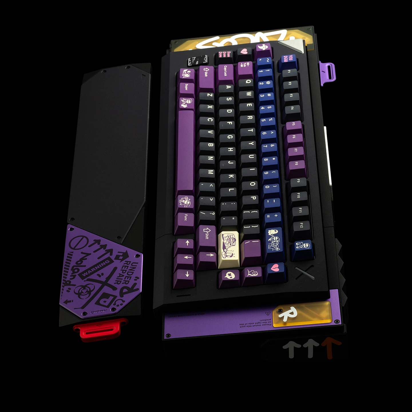 FBB Keycap DAMN Reaper R2 Sublimation PBT Custom Mechanical