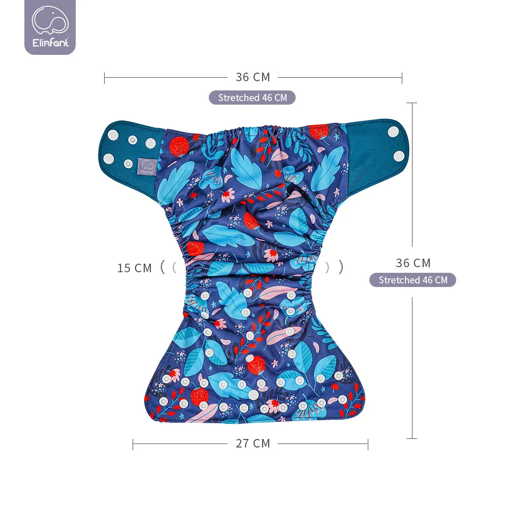 Elinfant Panties Baby Diapers Reusable Nappies 4 Pcs/Set New Fashion Style Mother Kids Waterproof  Pocket Diaper All In One Size