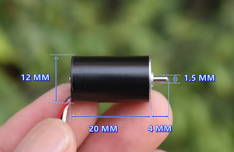 おもちゃの車のモデル用のマイクロブラシレスモーター,高速,強力