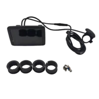 Accessoire pour vélo électrique 36V-72V, écran LCD UKC1/UKC1+ couleur avec protocole UART NO.2 OMD, connecteur SM/étanche 6