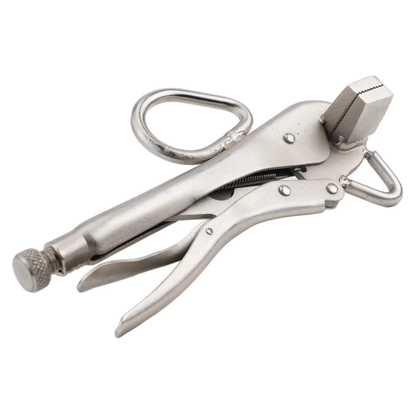 Carbon Steel Ultra Wide Steel Vise Flat Lock Plate Metal Clamp Duckbill Clamp Long Lasting Easy Maneuverability