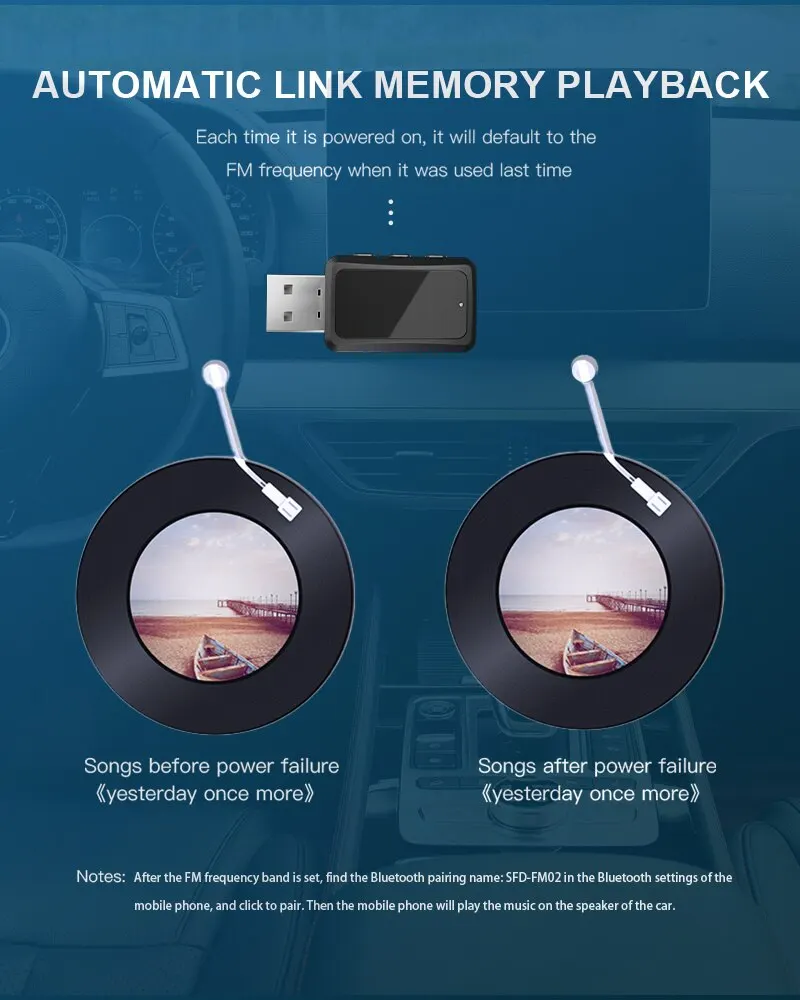 Car Bluetooth 5.3 Transmitter Receiver Handsfree Call Mini USB Power Car Kit Auto Stereo Wireless Audio Adapter For Fm Radio bluetooth adapter bluetooth audio receiver bluetooth transceiver adapter audio adapter bluetooth aux adaptor