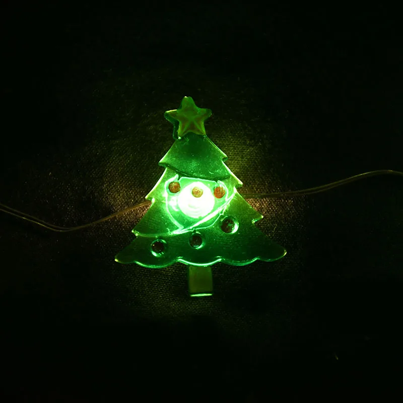 2m 20led Weihnachts lichts chnur Santa Claus Elch Weihnachts baum Licht Frohe Weihnachten Party Dekorationen für Zuhause Navidad Neujahr – Detail 6