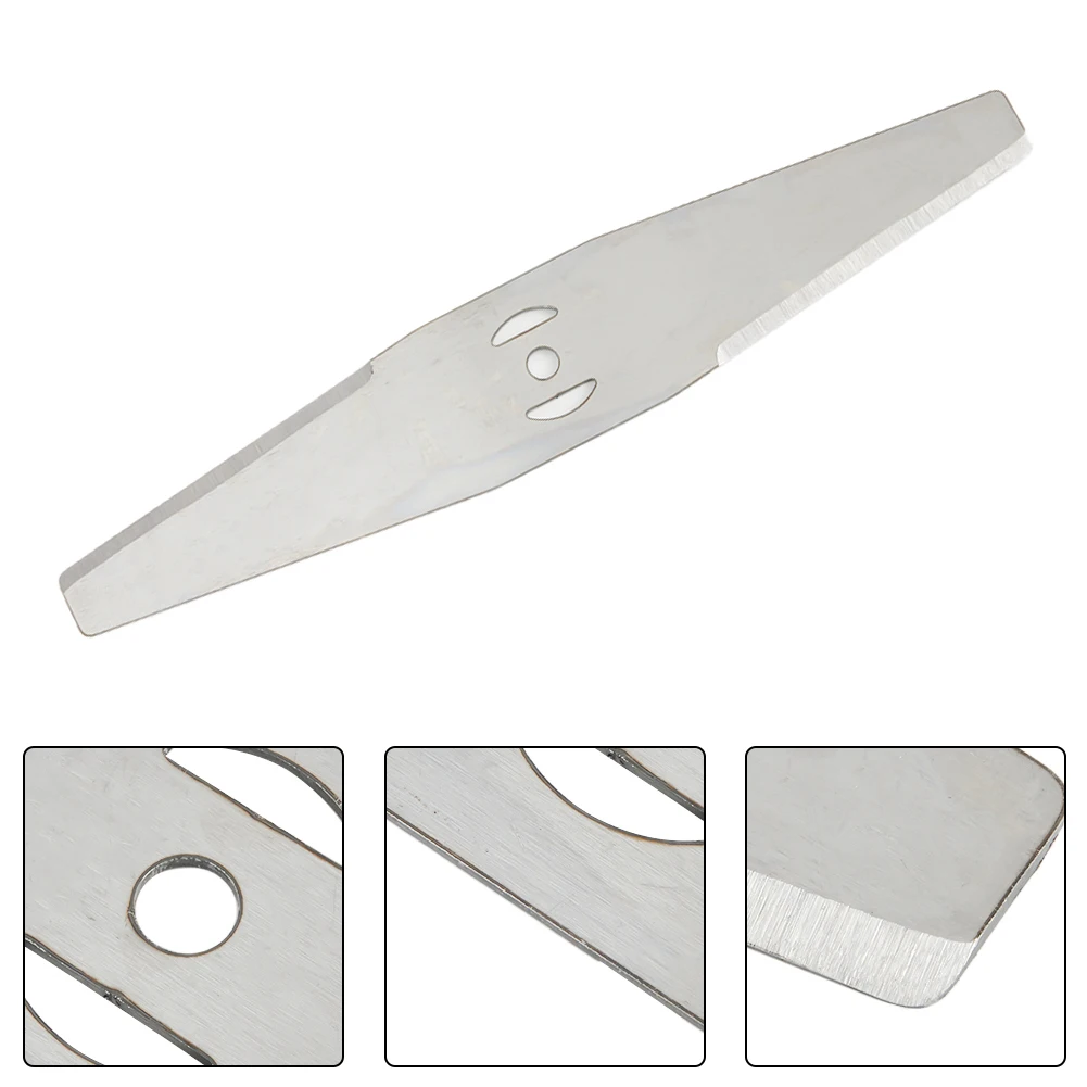 Lawn Mower Trimmer Blade Grass Trimmer Blade 200mm Grass Trimmer Metal Blade Electric Lawn Mower Saw Blade Garden Power Tool Brushcutter Lawnmower Spare Parts