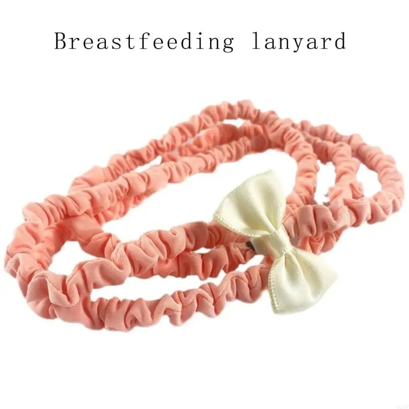 W3JF Comfortable Breastfeeding Support Lanyard with Elastic Adjustment for Mother