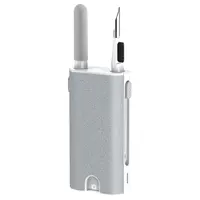 New 5 in 1 Earphone Cleaner Brush Kit Camera Phone Tablet Laptop TV Screen Cleaning Tools Earplugs Case Headset Cleaning Pen 1