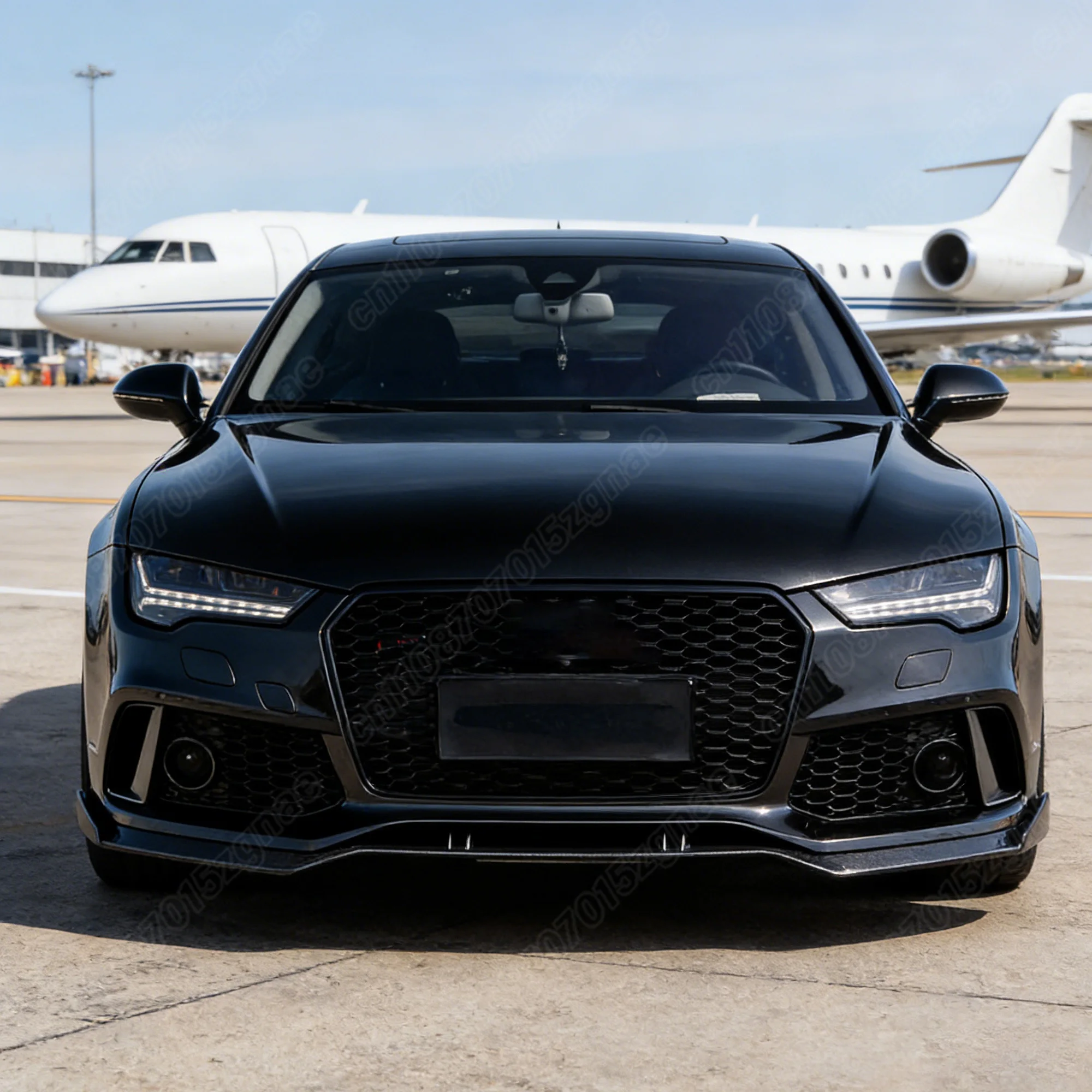 아우디 A3 S3 8V S-라인 세단 2014 2015 2016 자동차 프론트 범퍼 립 카 프론트 턱 스포일러 ABS 장식 개조 키트