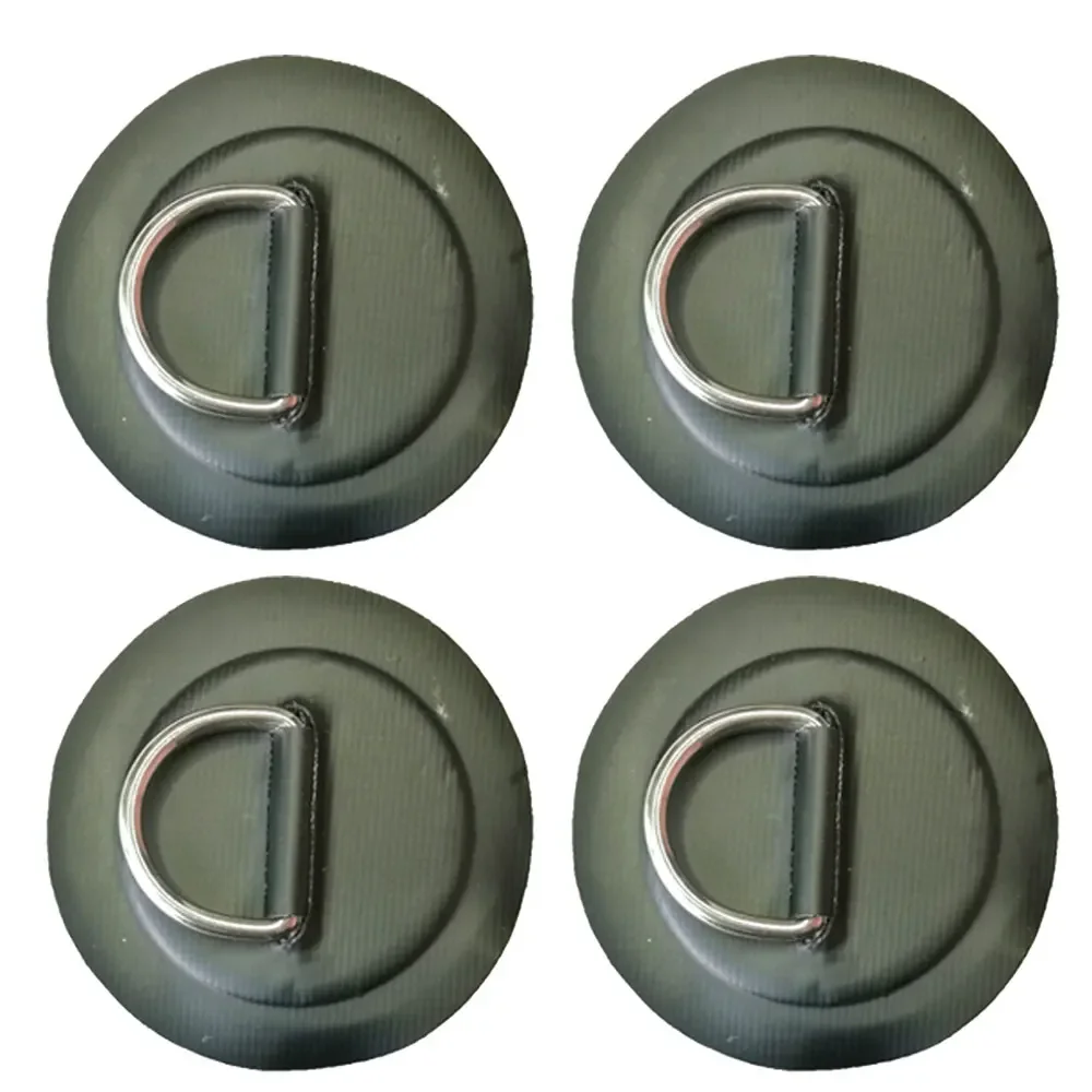 Boat Patch Surfboard Traction Pad Surfboard Strap Surfboard Leash Surfboard Screws Surfboard Fin Surfboard Rack Holder Surf Wax Surfboard Dinghy Boat PVC Patch With Stainless Steel D Ring Deck Rigging SUP Board Round Ring Pad with Elastic Bungee Rope Kit