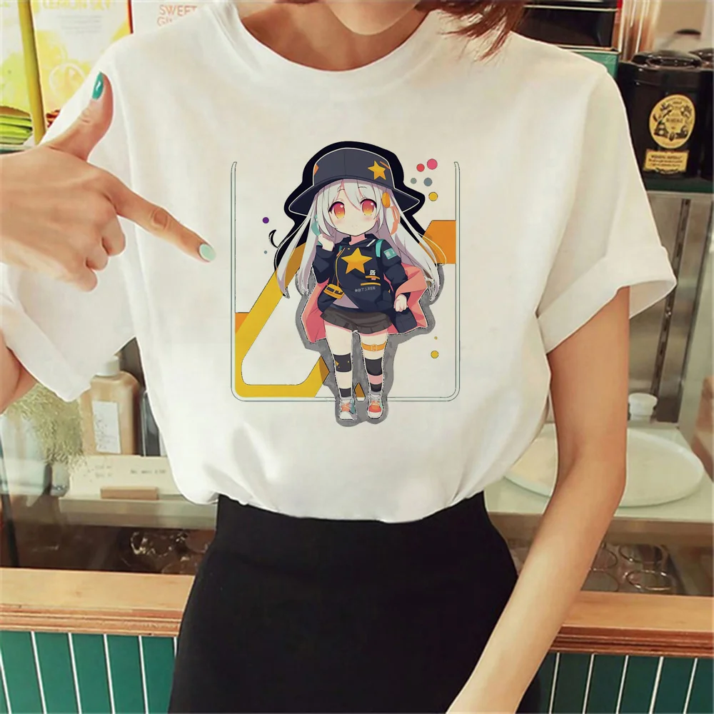 Honkai Star Rail T Shirt Donna Grafica Estate Manga T Shirt Femminile Comic Clothes