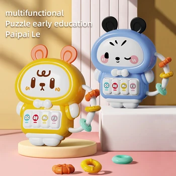 Music toys - Cute rabbit shapes, interactive educational toys, with bright colors, children's toys/interesting design/safe for c 1