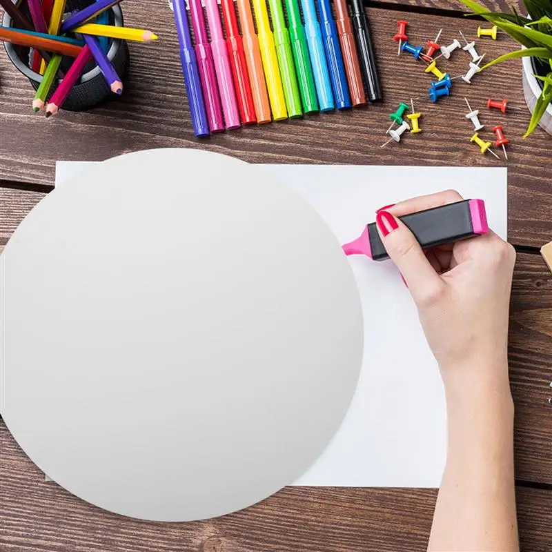 Canvas Round Art Painting Circle Board custom painting canvas painting canvas painting canvas board Artist Oil Acrylic Panels For 40Cm Frame Large Circular Fine Paint Blank Boards Panel
