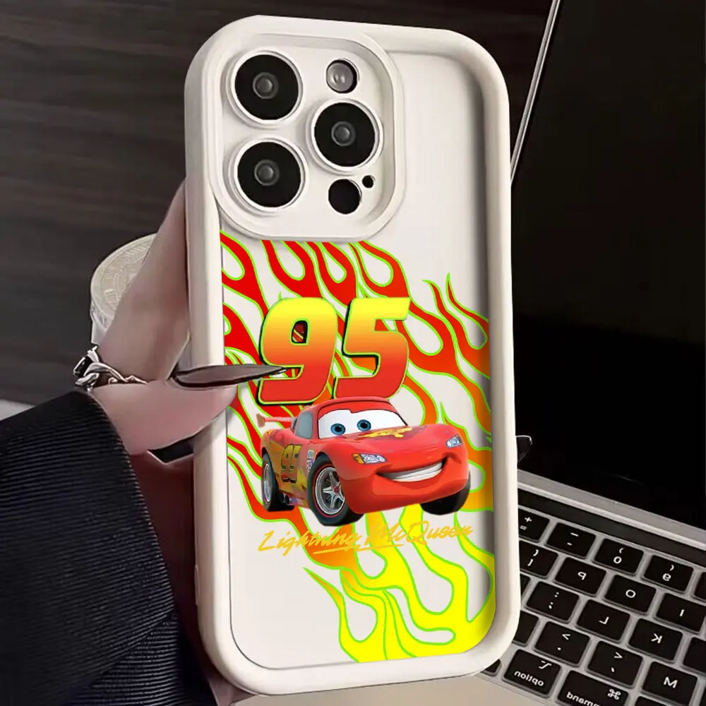 Alexander McQueen iPhone13pro ケース Disney Cars Lightning McQueen Phone Case for IPhone 16 15 14