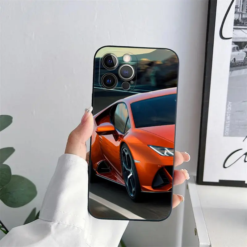 Sleek Men's SUV Sports Car Phone Case - Premium Soft Cover