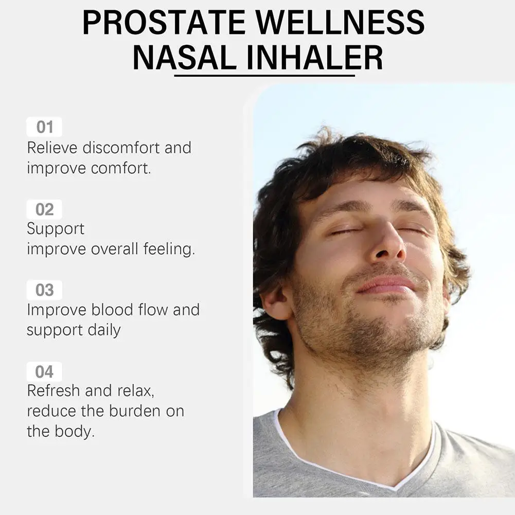 1pc Prostate Wellness Nasal Inhaler Nasal Spray For Prostate Wellness For Men Health Care