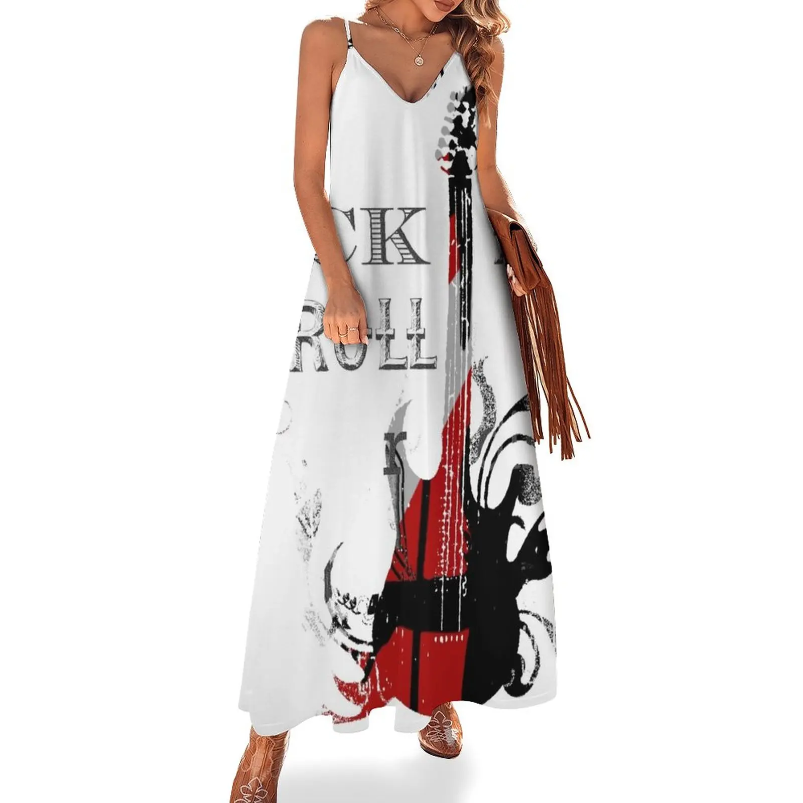 

Rock and Roll Sleeveless Dress Dresses for wedding party clothes for woman