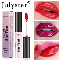 Peel Off Liquid Lipstick Waterproof Long Lasting Lip Gloss Tear Off Non Stick Cup Moisturizer Red Pink Lip Lint Cosmetic Makeup 1