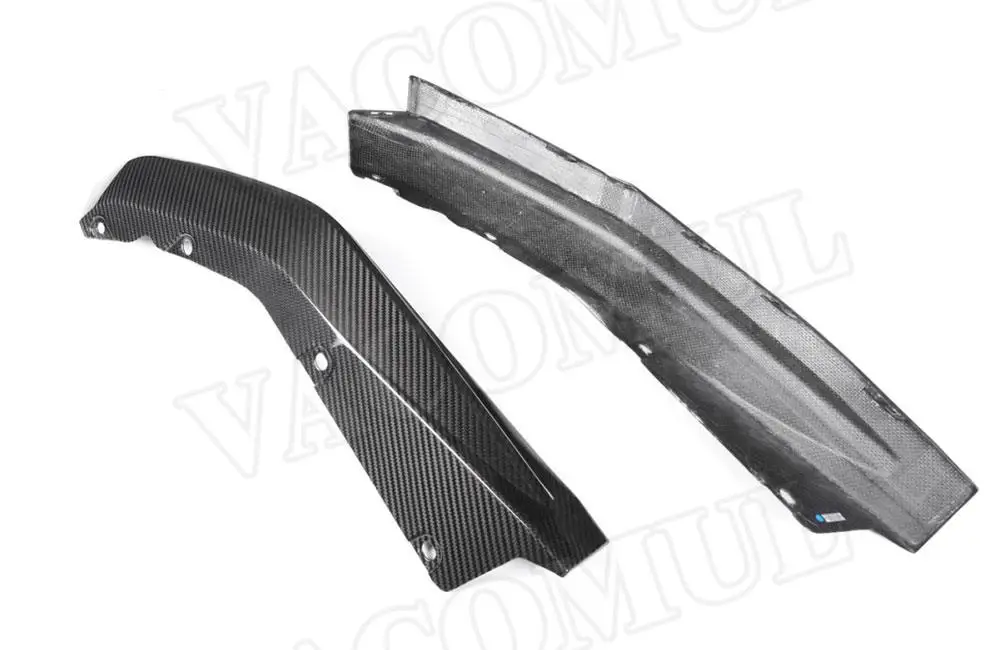 

Dry Carbon Fiber Rear Bumper Lip Splitters Flaps Apron for BMW G80 G82 G83 M3 M4 2021+ Fiber Glass Rear Diffuser Lip Splitters