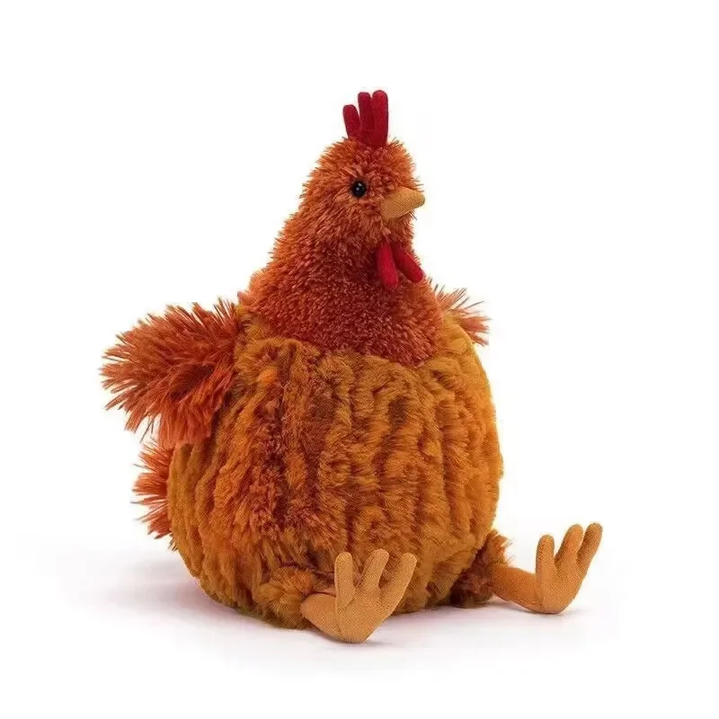 thumbnail image 1 of Lindo gallo de peluche, gallina, gallo de alta fidelidad, juguetes de peluche de anime, animales realistas, muñeco de peluche de simulación, regalo de cumpleaños, 1 of 5