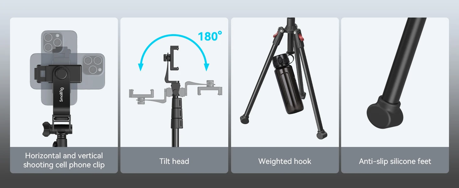 Reverse Folding Stand Kit for Smartphone with Wireless Remote Universal Camera P