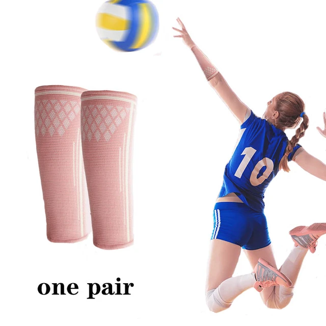 2pcs Volleyball Arm Sleeves Sports Wristbands Forearm Compression Sleeve  Hand Band Sweat Wrist Support Brace Wraps Guard Protect - Arm Warmers -  AliExpress