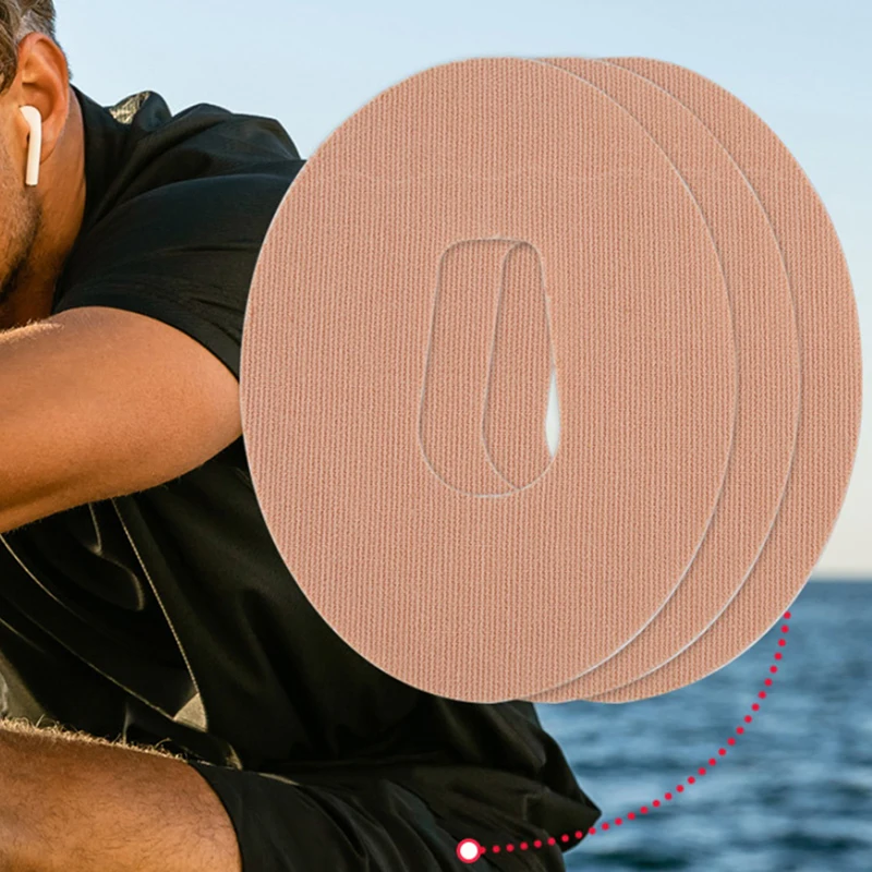 5/10pc Blood Glucose Moniton Probe Stick Sweatproof Stick Sensor Adhesive Patch Motion Trackless Invisible Fixed Adhesive Patche - Image 4