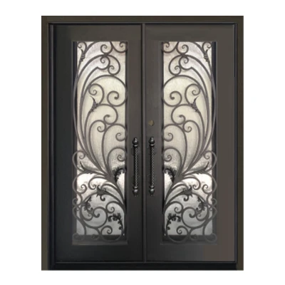 

Latest Design Wrought Iron Patio Door Iron Exterior Door Iron Doors Prices