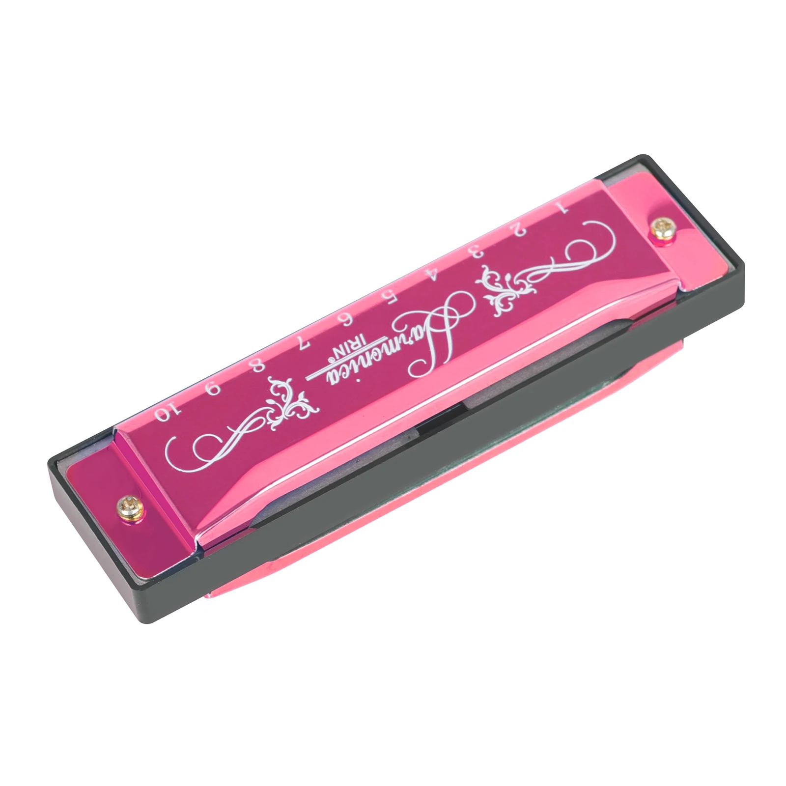 Chromatic Harmonica 10 Hole 20 Tone Harmonica Color C Tone Harmonicas with Case for Beginners Hohner