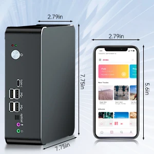 Mini PC I9 MSECORE -9880H, 32GB RAM 1TB SSD - Windows 11 Pro Small