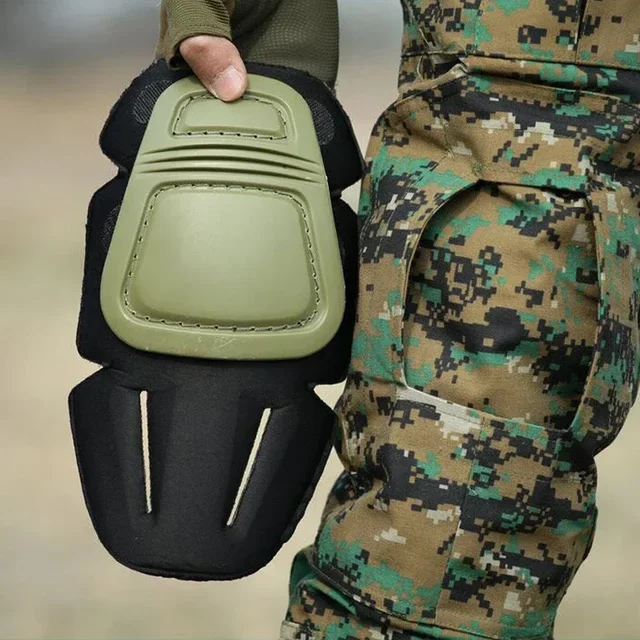 Outdoor War Game CS Hunting Airsoft Paintball Combat G2 G3 Protective Knee Pads Knee Pads Pants Trousers Tactical Accessories 6