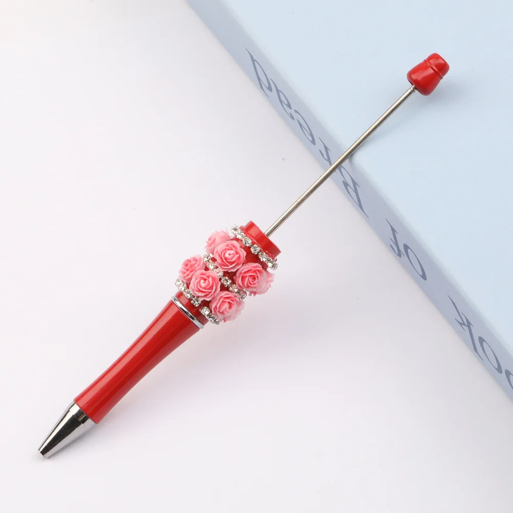 Cordial Design 20Pcs 19*144MM Jewelry Findings & Components/Beadable Pen Findings/Cute Plastic Pens/DIY Beaded Pen Accessories - cordial