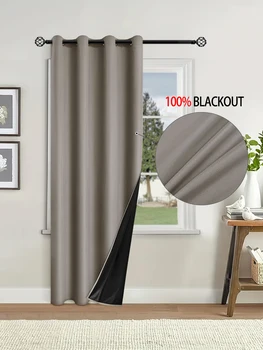 100% Blackout Window Curtain 1