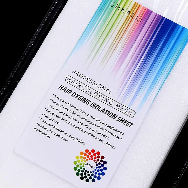 50/100pc Reusable Hair Color Foil Alternative Hair Dye Paper Hair Dyeing  Tool,highlight Sheets Balayage Paper Hair Coloring Tool - Styling  Accessories - AliExpress