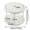 1pc Cosmetic Storage Dustproof Makeup Brush Storage Bucket Cosmetic Brush Holder Cup Transparent Pen Holder For Dressing Table 5