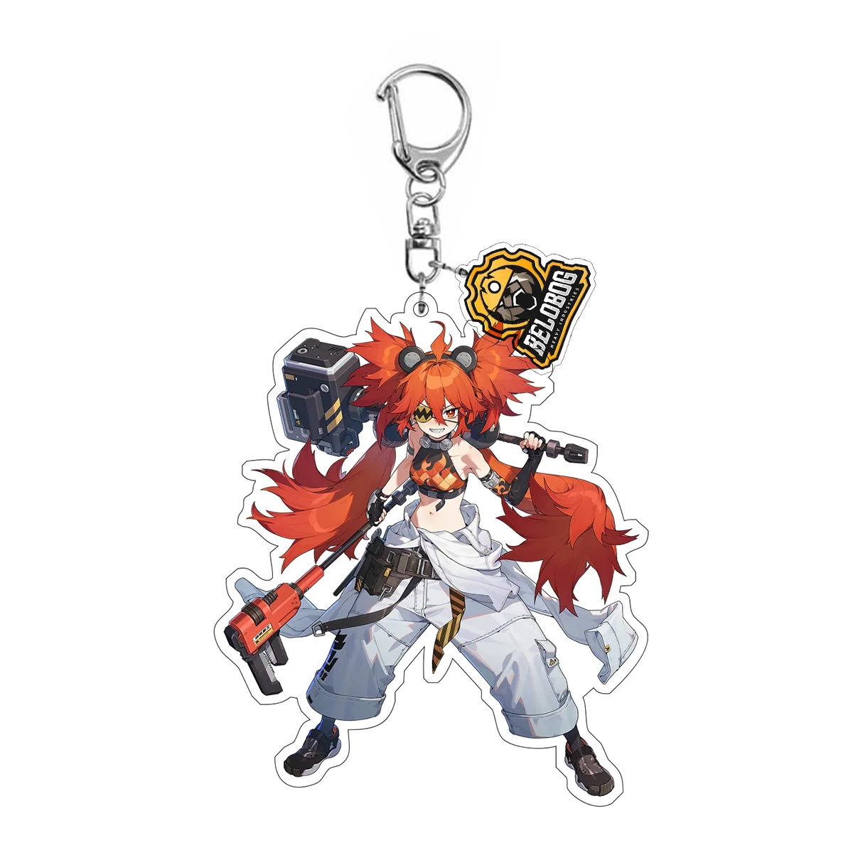 Fans Geschenke Neues heißes Spiel Zenless Zone Zero Anime HD Figur Nicole Demara Billy Acryl Schlüsselanhänger Penda Collection Serie ca. 6 cm – Detail 3
