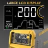 TIG Welder with Pulse Multifunctional TIG Welding Machine DC TIG/Spot TIG/Stick 110&220V Dual Voltage with Large Digital Display 2