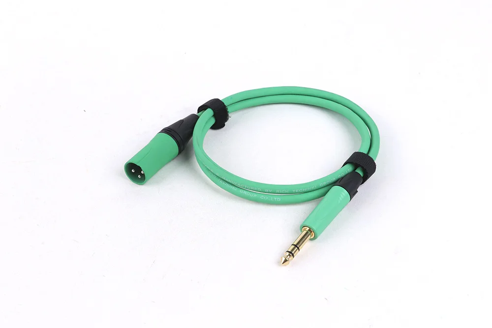 1/4 Zoll trs zu xlr Stecker Audio Adapter Kabel, symmetrischer 6.35/6,5mm Stereo Stecker zu 3pin xlr Stecker, Viertel Zoll trs zu xlr Mikrofon Kabel – Detail 8
