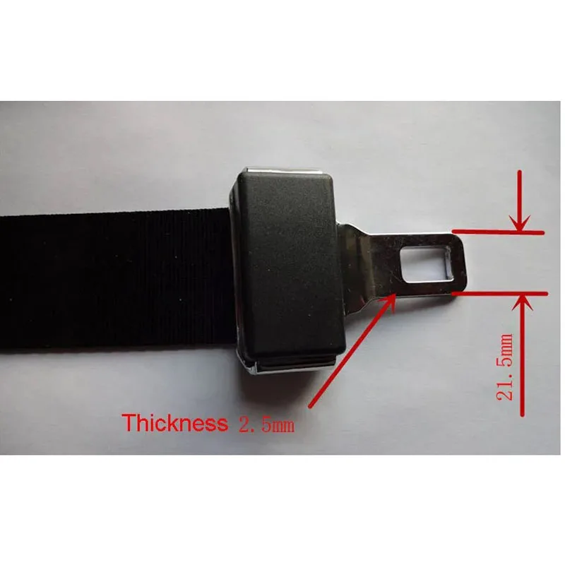 Adjustable Car Seat Belt Extender Cover Safety Belt Extension Plug Buckle Seat Clip Extender Cover Auto For Pregnant Fat
