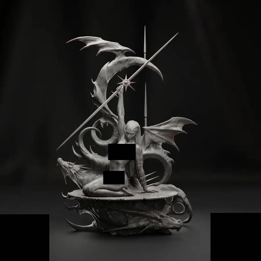 

1/24 фигурка модели из смолы GK, несобранный и Неокрашенный комплект