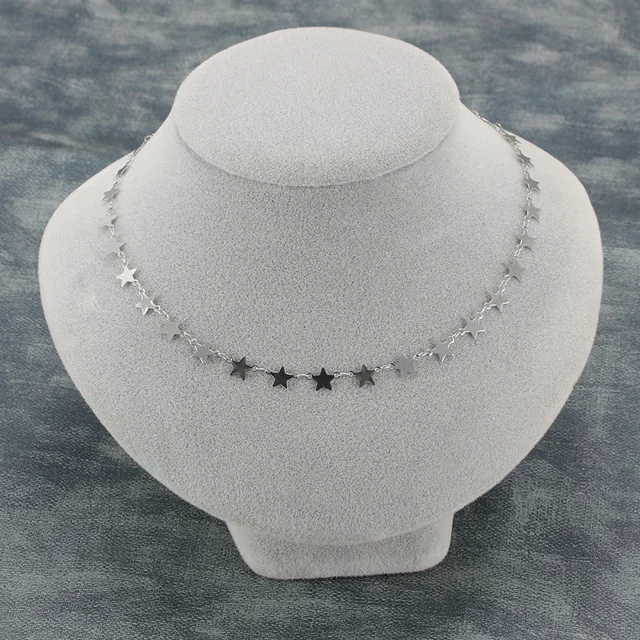 star choker necklace outer banks star necklace