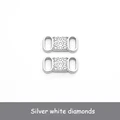 Silver white diamond