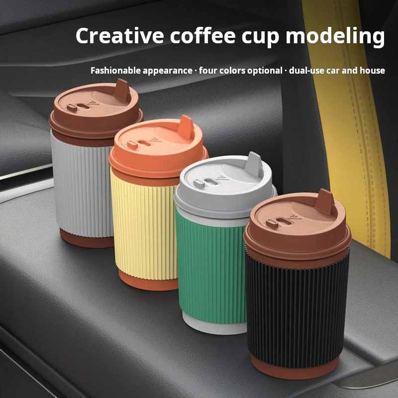 Car with coffee cup, ashtray, creative multi-functional with lid and ...
