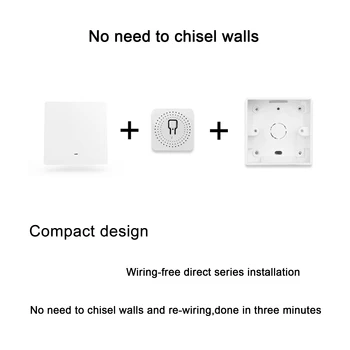 Smart Switches 1/2/3 Way Touch Wifi Light Switch Grey White Smart Switches 2.4GHz Alexa Compatible Home Decoration For Google 4