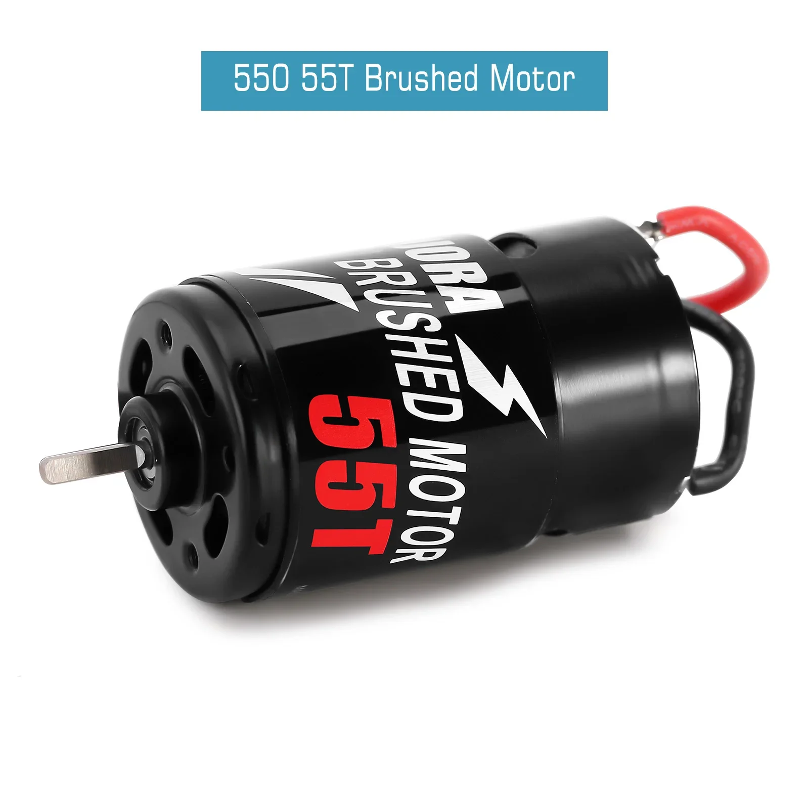 INJORA 550 Brushed Motor Waterproof 12T 21T 29T 35T 55T for