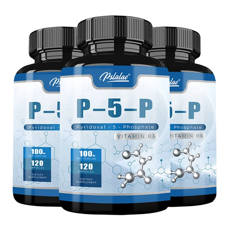 Pyridoxal-5-Phosphate (Vitamin B6) Replenish Mental and Physical Energy Brain & Skin Support Promote Heart Health