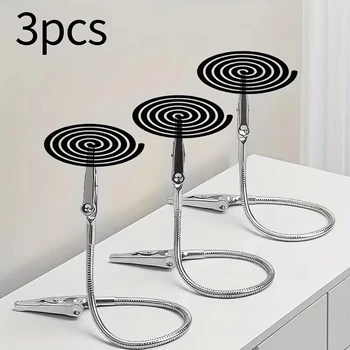 Stainless Steel Mosquito Coil Holder (3Pcs) 1