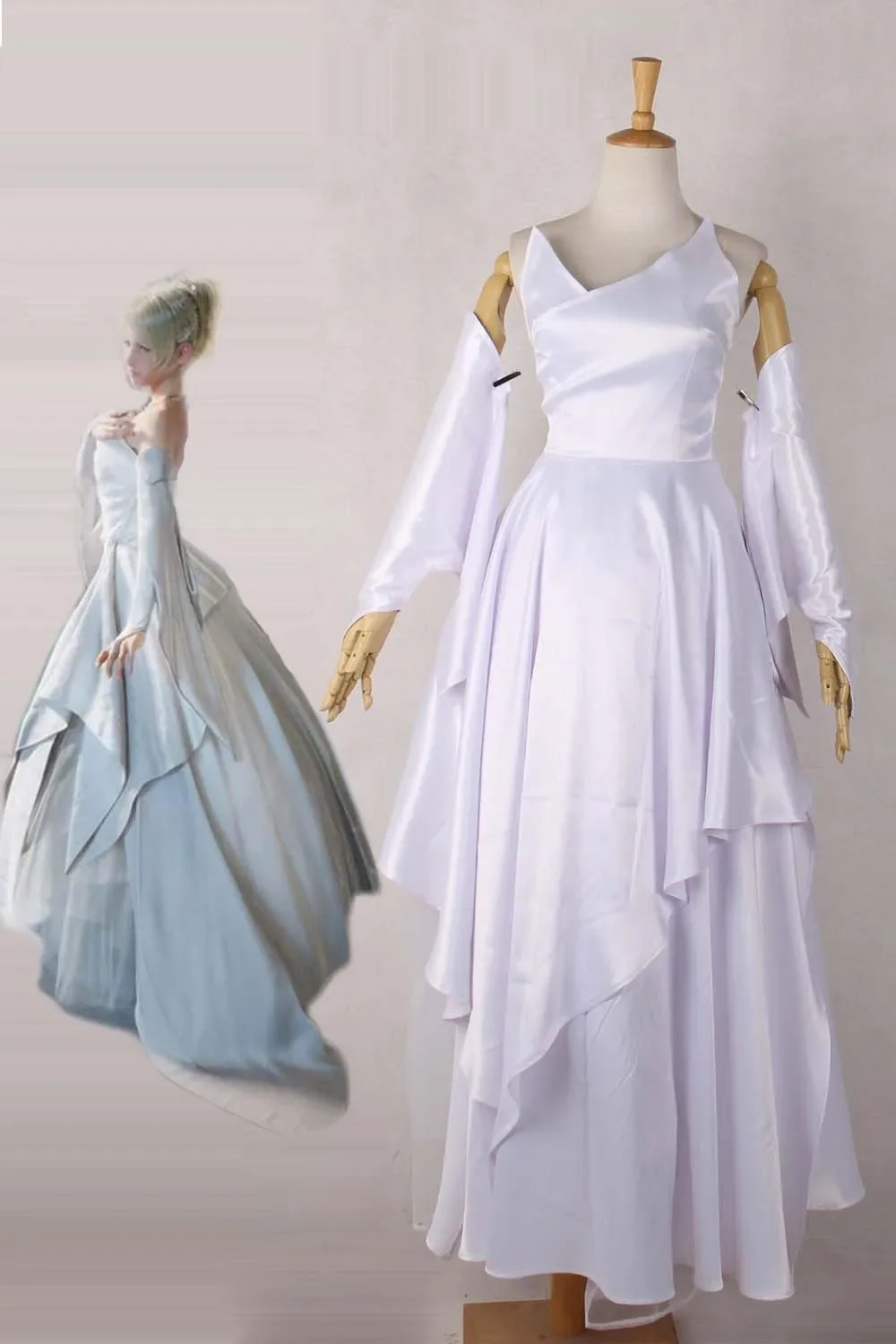 

Final Fantasy XV FF15 Luna Wedding Dress Cosplay Costume