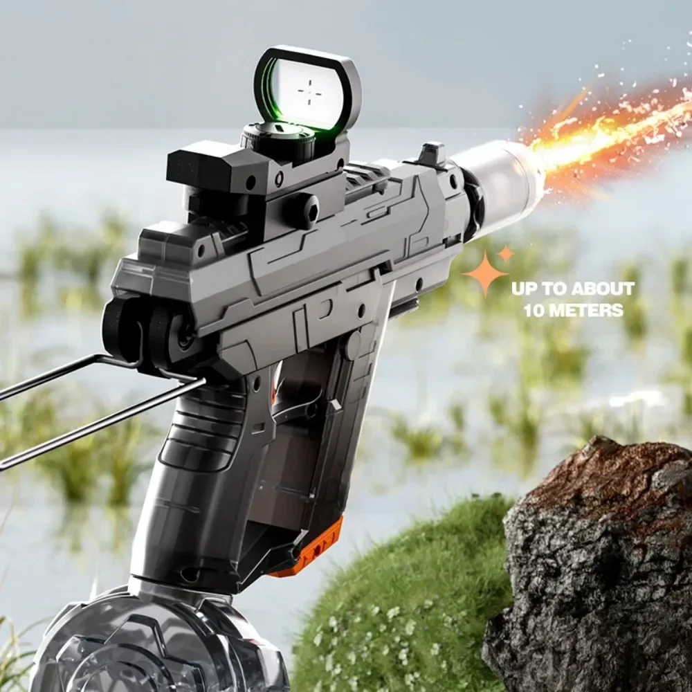 Pistola ad acqua elettrica automatica per giochi spiaggia mare_voghion.com
