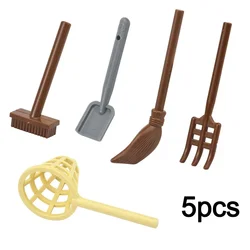 Mini Food Building Block Figures: Creative Toy Set with Bread, Fish, Fruit, and More (Tool AK64)
