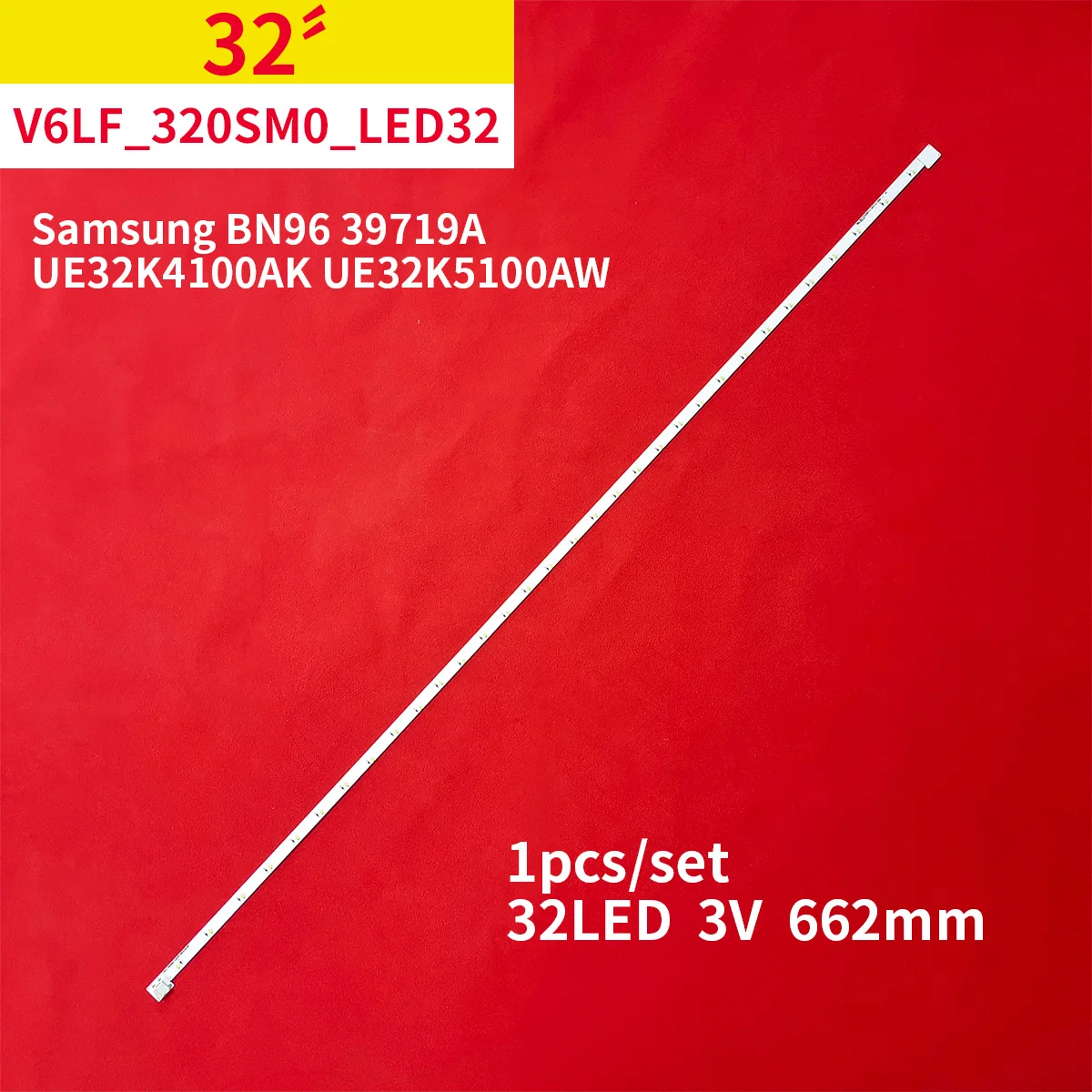 Striscia Di Retroilluminazione A Led Per Samsung Louvre 32 "_ 160627 Muslimb Bn96 39719A 32 Tv Muslimexayb